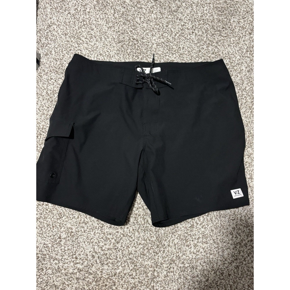 Van Zandt Black Men's Shorts 40
